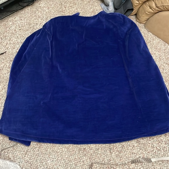 Vintage 70s velvet butterfly button cape - Picture 10 of 10